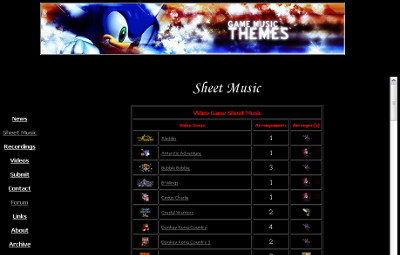 Game Music Themes Version 3