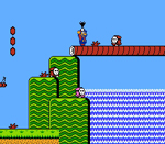 Super Mario Bros 2 overworld screenshot