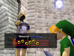 The Legend of Zelda: Ocarina of Time zelda's lullaby screenshot