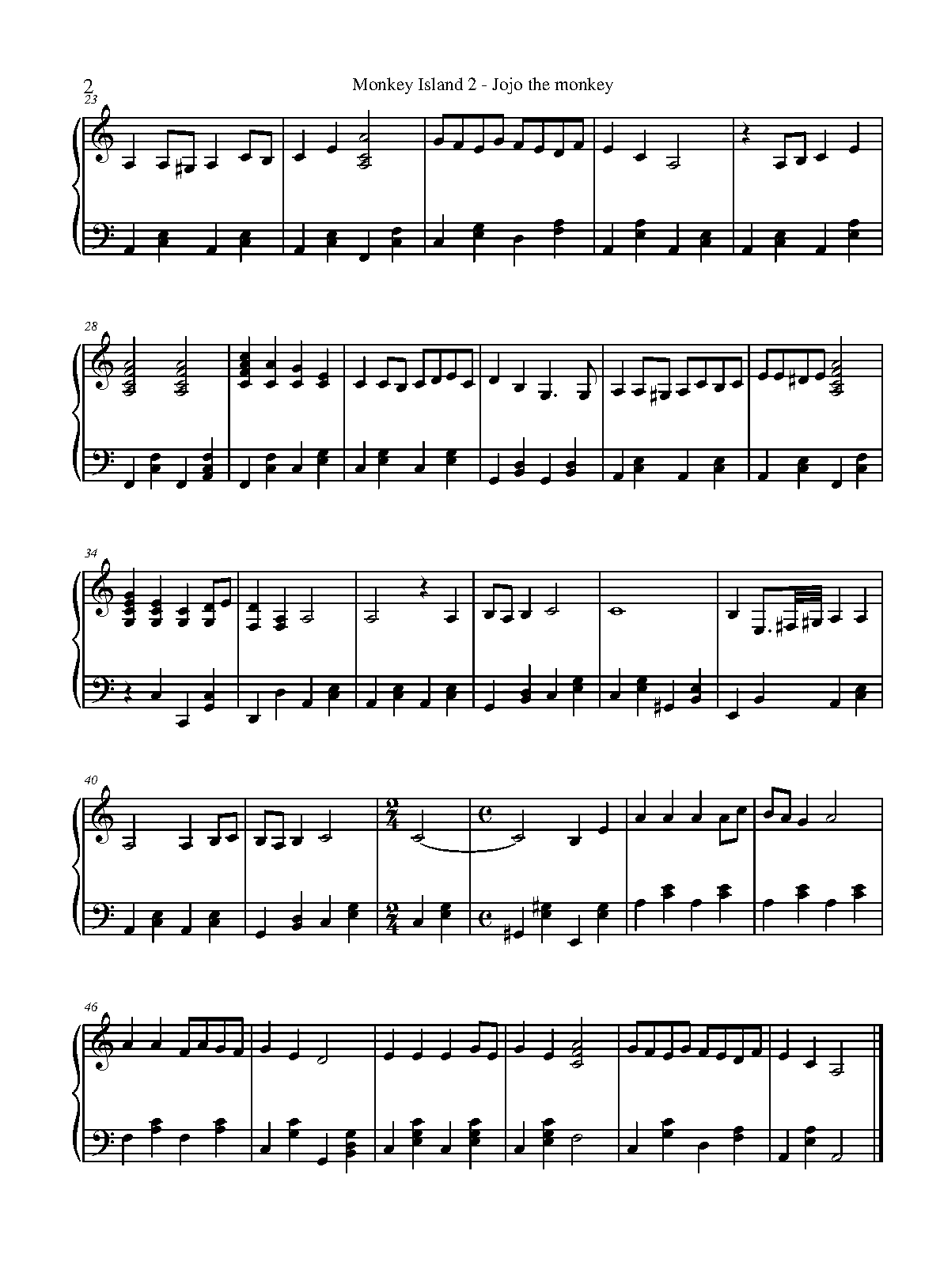 Jojo Piano Note piano sheet music symbols