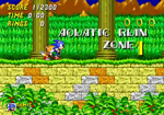 Sonic the Hedgehog 2 Aquatic Ruin Zone screenshot