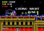 Sonic the Hedgehog 2 Casino Night Zone screenshot