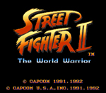 Street Fighter II title screenshot