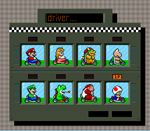 Super Mario Kart select screenshot