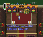 The Legend of Zelda: A Link to the Past sanctuary screenshot