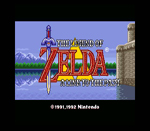 The Legend of Zelda: A Link to the Past title screenshot