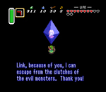 The Legend of Zelda: A Link to the Past crystal screenshot
